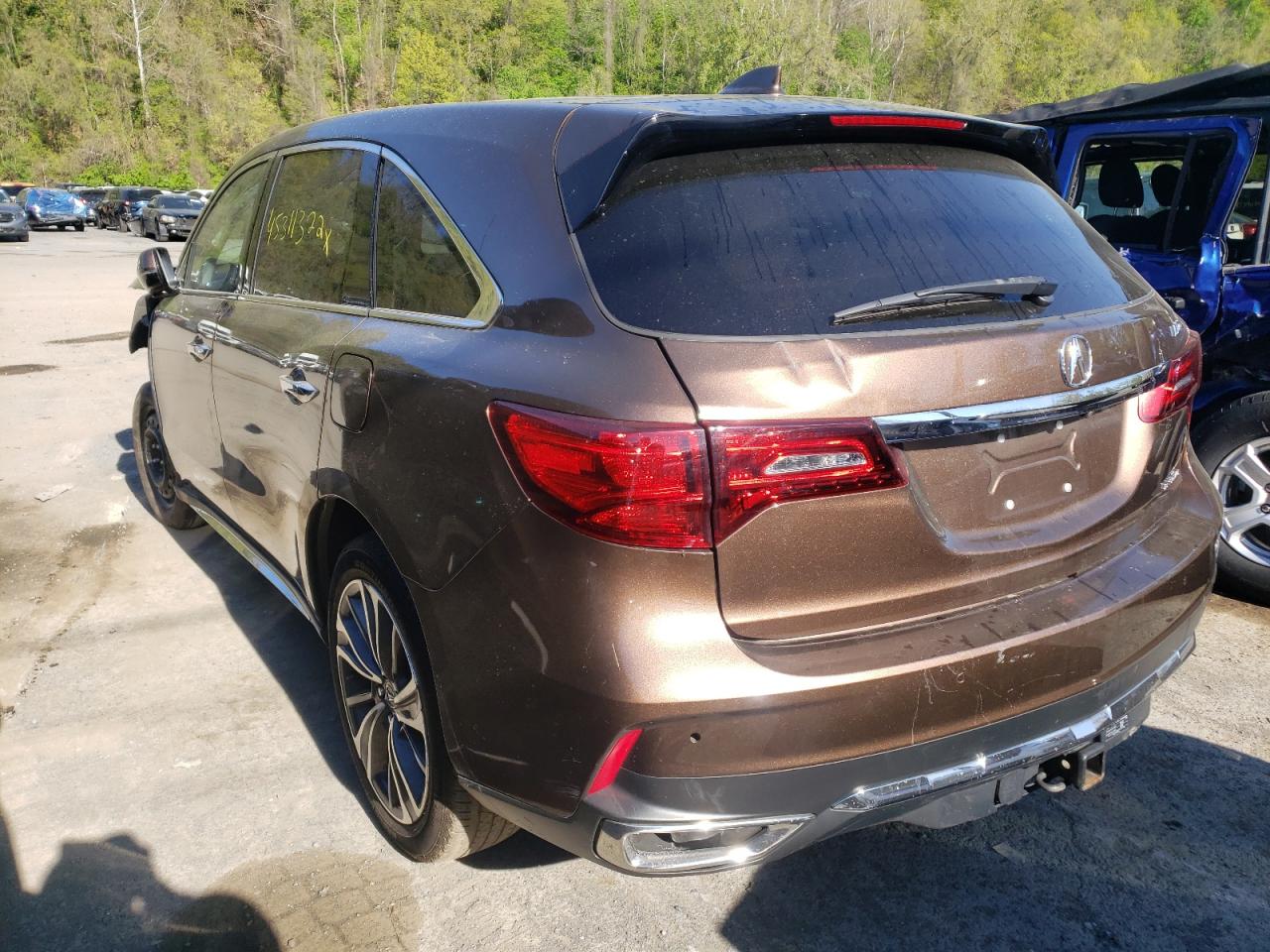 Photo 3 from auction – 2019 ACURA MDX TECHNO with VIN 5J8YD4H54KL006644