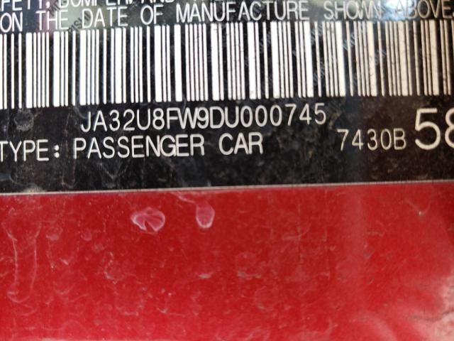 Photo 10 from auction – 2013 MITSUBISHI LANCER with VIN JA32U8FW9DU000745