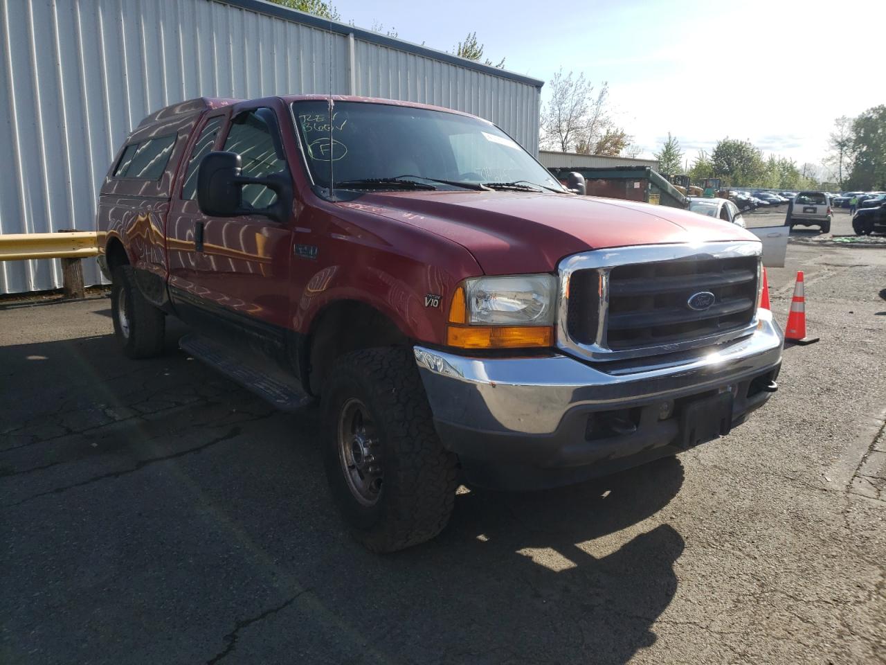 Photo 1 from auction – 2001 FORD F250 SUPER with VIN 1FTNX21S31EA76071