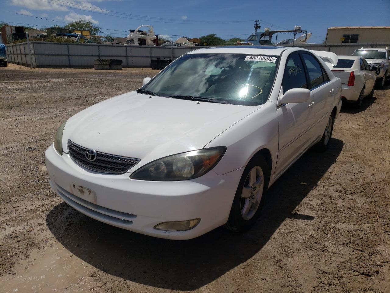 Photo 2 from auction – 2003 TOYOTA CAMRY LE with VIN JTDBF32K830140034