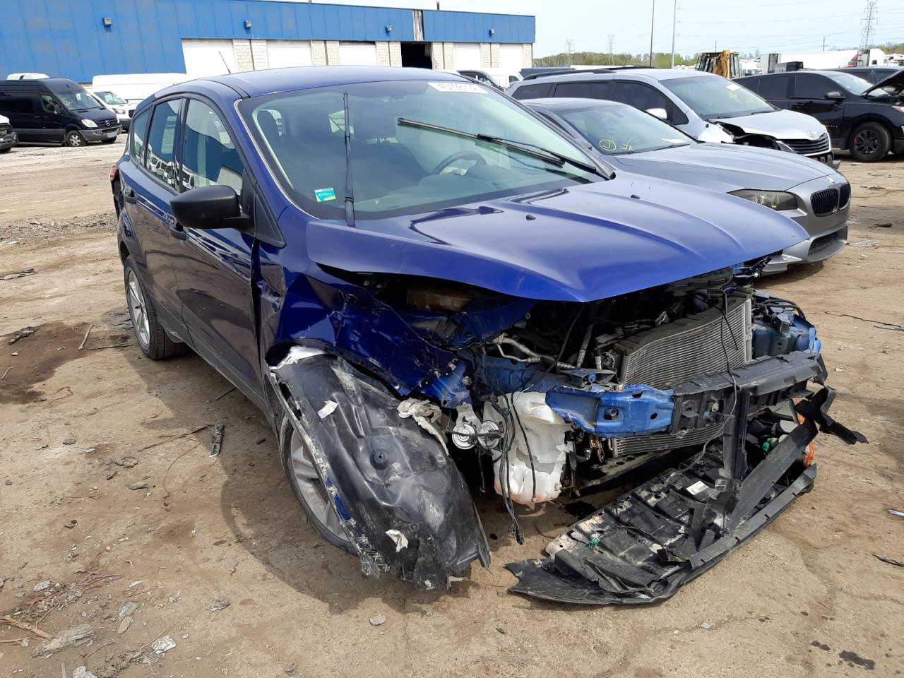 FORD ESCAPE S 2014 with VIN 1FMCU0F78EUE24799 - Photo from auction