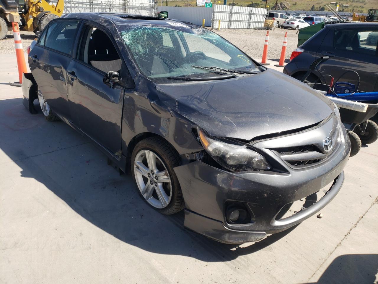 TOYOTA COROLLA BA 2013 with VIN 2T1BU4EE6DC121359 - Photo from auction