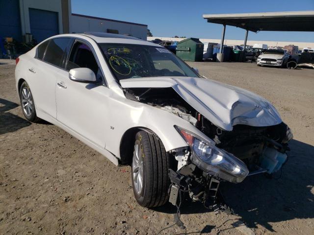 INFINITI Q50 BASE 2015 with VIN JN1BV7AP3FM338222 - Photo from auction