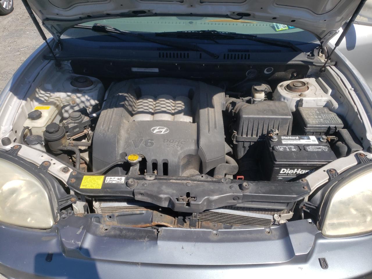 Photo 7 from auction – 2004 HYUNDAI SANTA FE G with VIN KM8SC13D64U780374