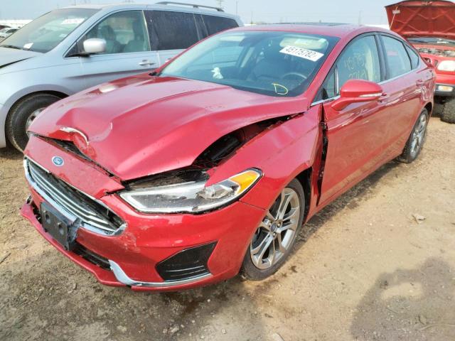 Photo 2 from auction – 2020 FORD FUSION SEL with VIN 3FA6P0CDXLR119673