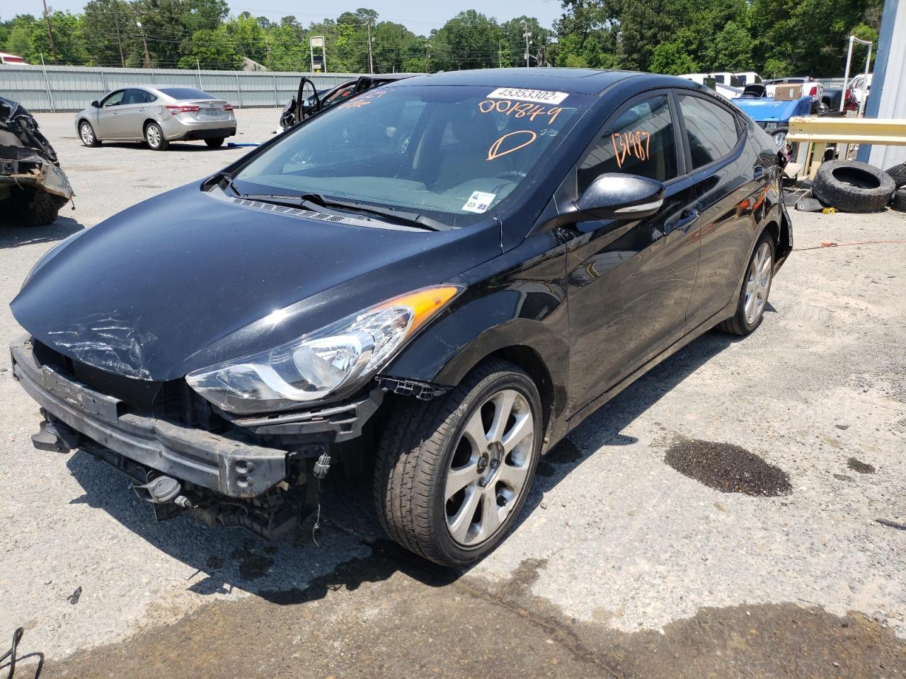 Photo 2 from auction – 2011 HYUNDAI ELANTRA GL with VIN 5NPDH4AE8BH001849