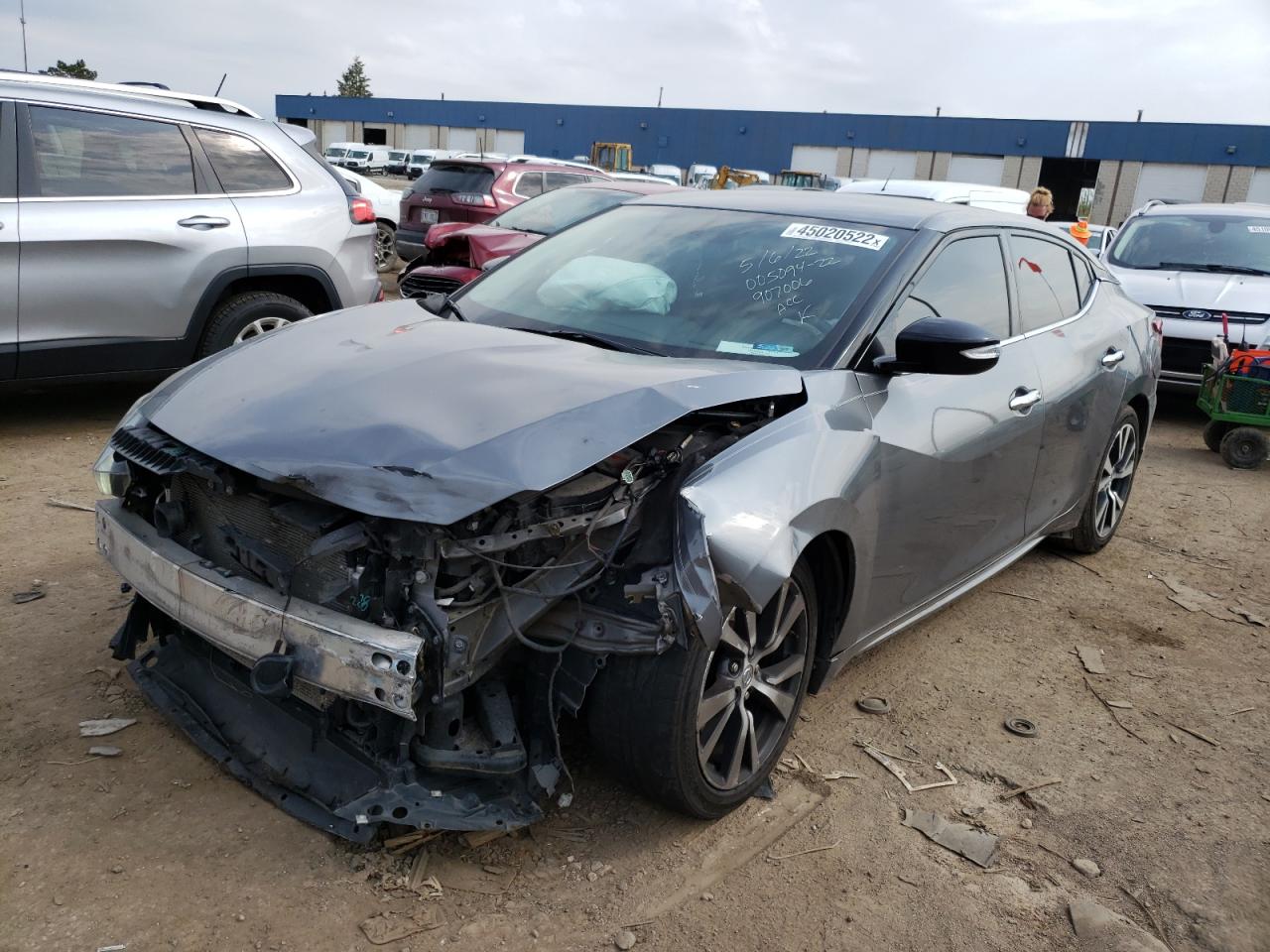 Photo 2 from auction – 2016 NISSAN MAXIMA 3.5 with VIN 1N4AA6AP0GC907006