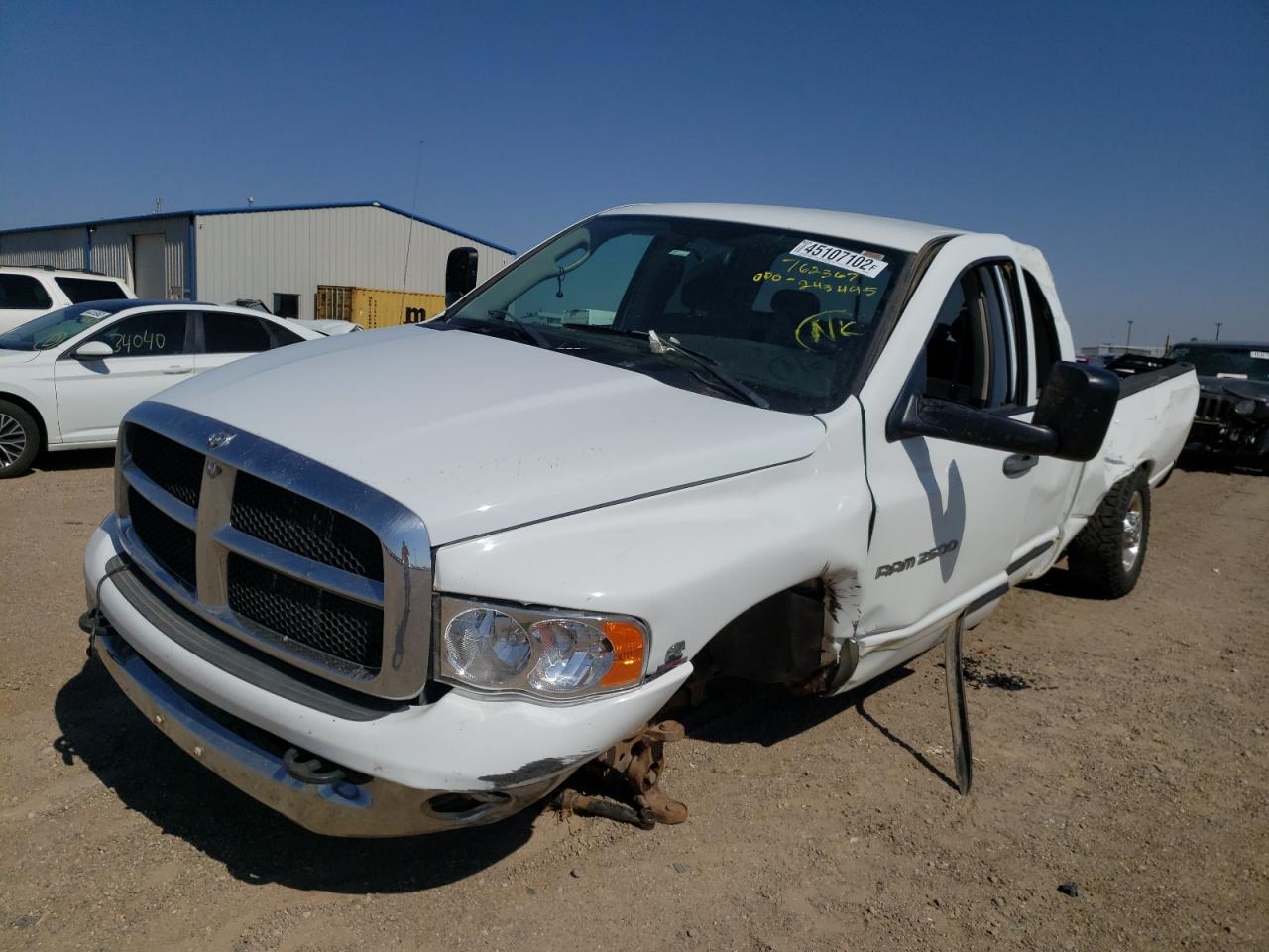 Photo 2 from auction – 2005 DODGE RAM 2500 S with VIN 3D7KS28C85G762367