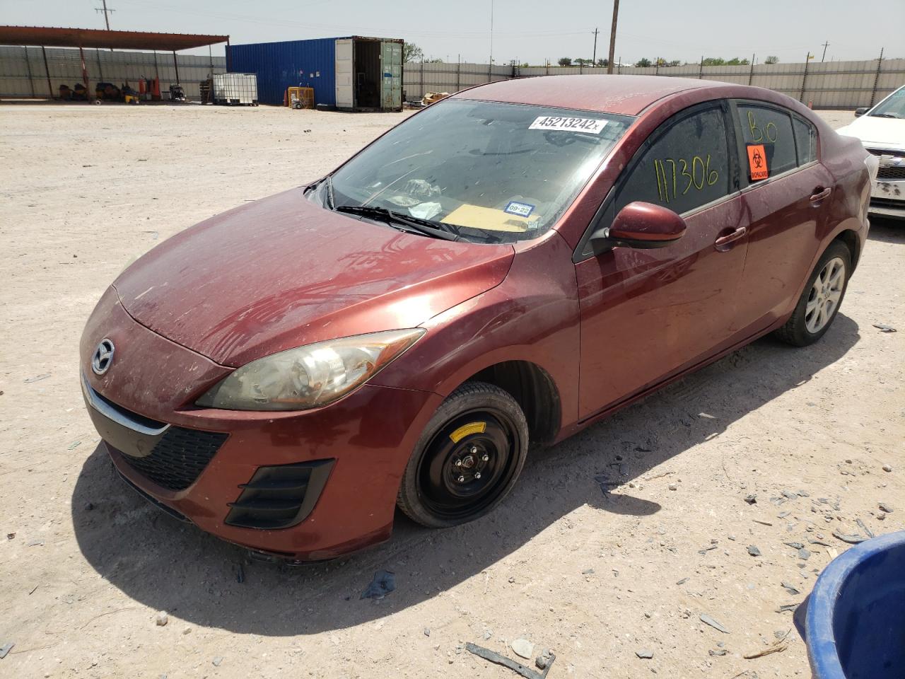 Photo 2 from auction – 2010 MAZDA 3 I with VIN JM1BL1SF1A1217849