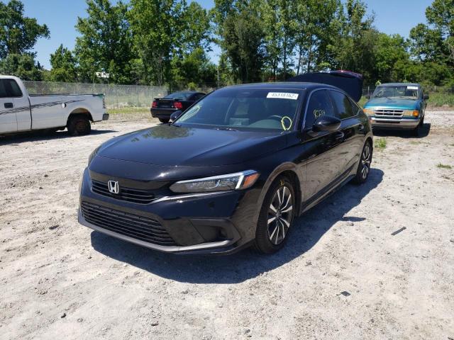 Photo 2 from auction – 2022 HONDA CIVIC EX with VIN JHMFE1F76NX008736