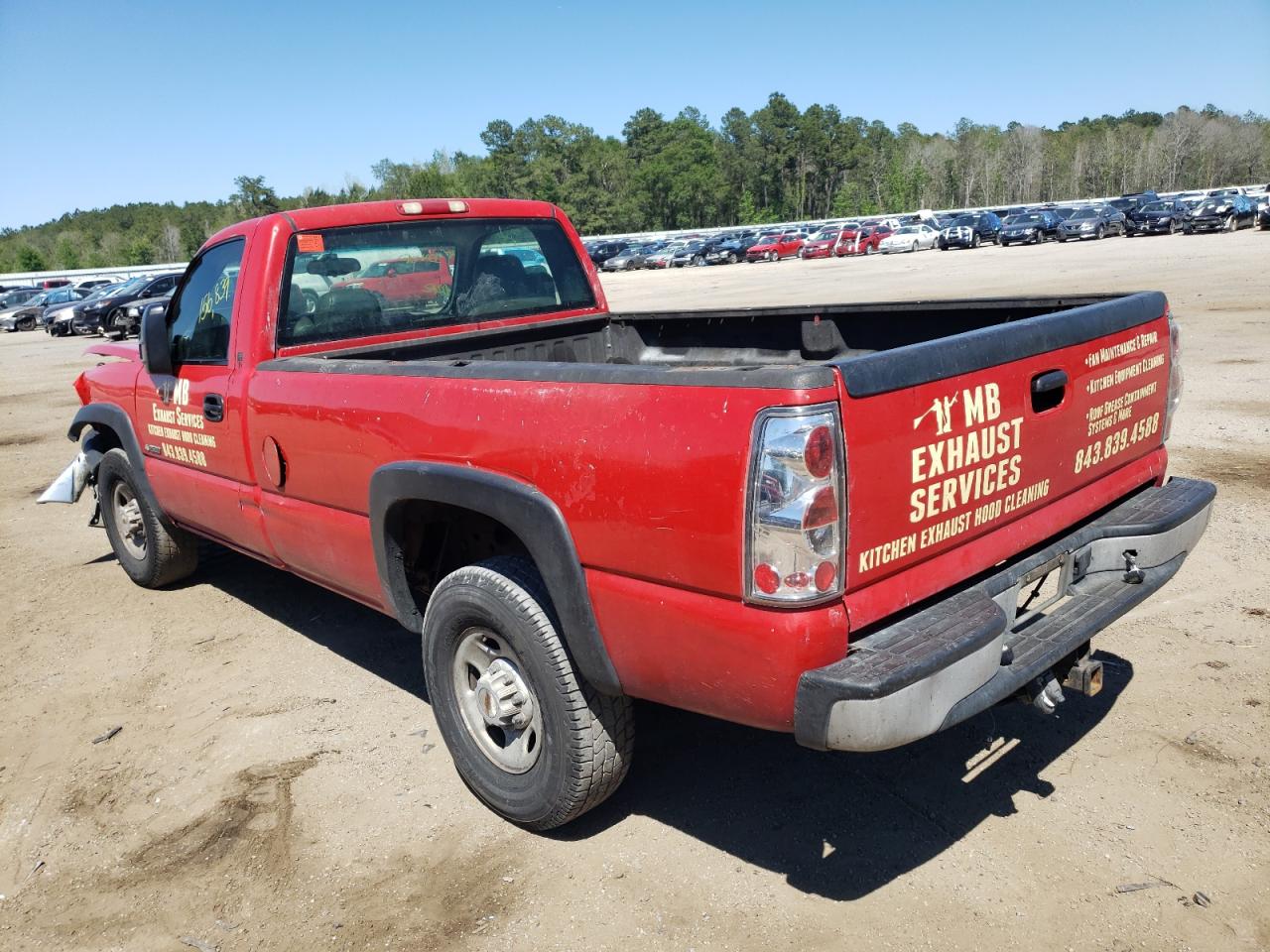 Photo 3 from auction – 2003 CHEVROLET SILVERADO with VIN 1GCGC24U83Z100877