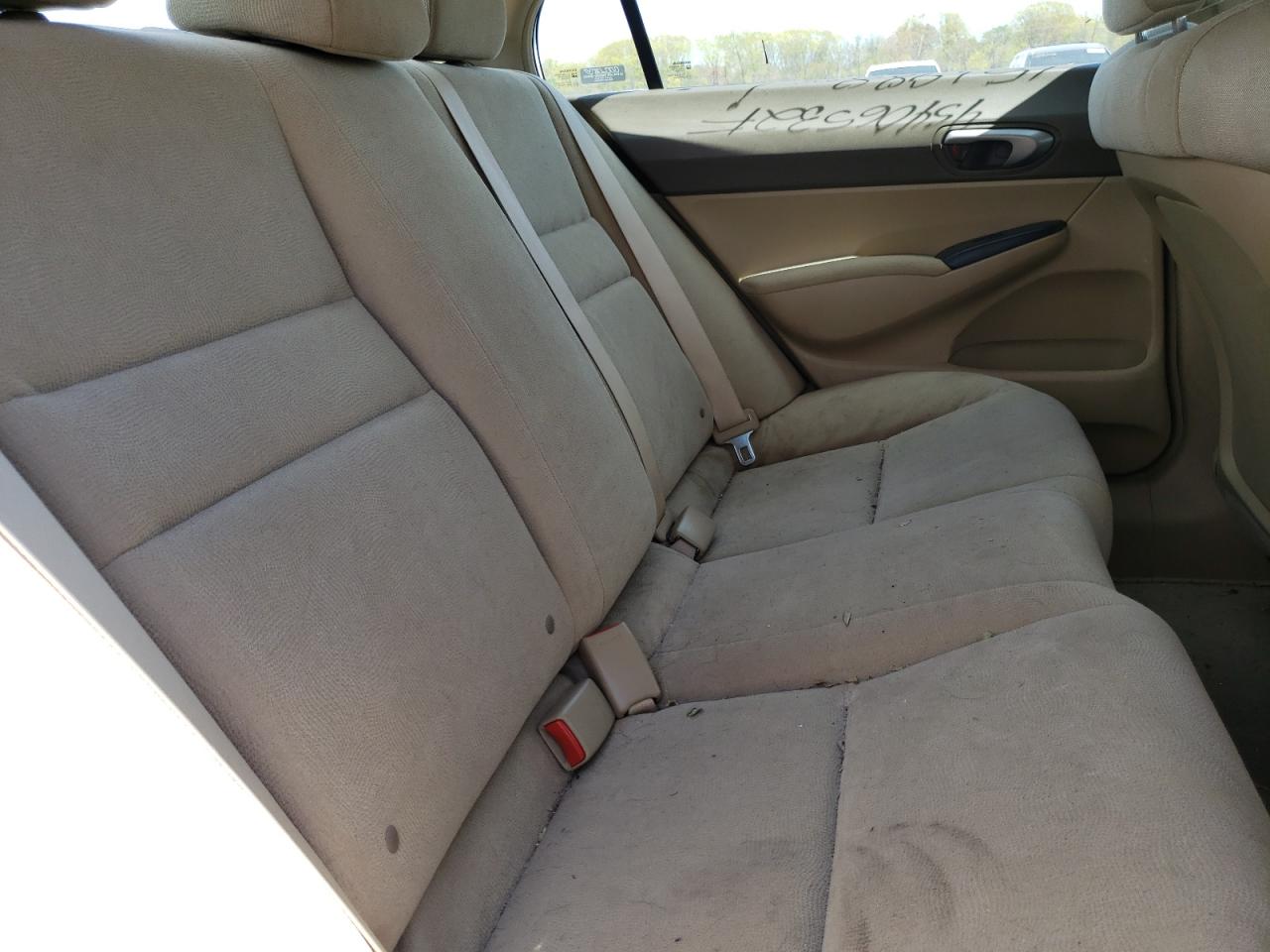 Photo 6 from auction – 2008 HONDA CIVIC LX with VIN 2HGFA16578H307948