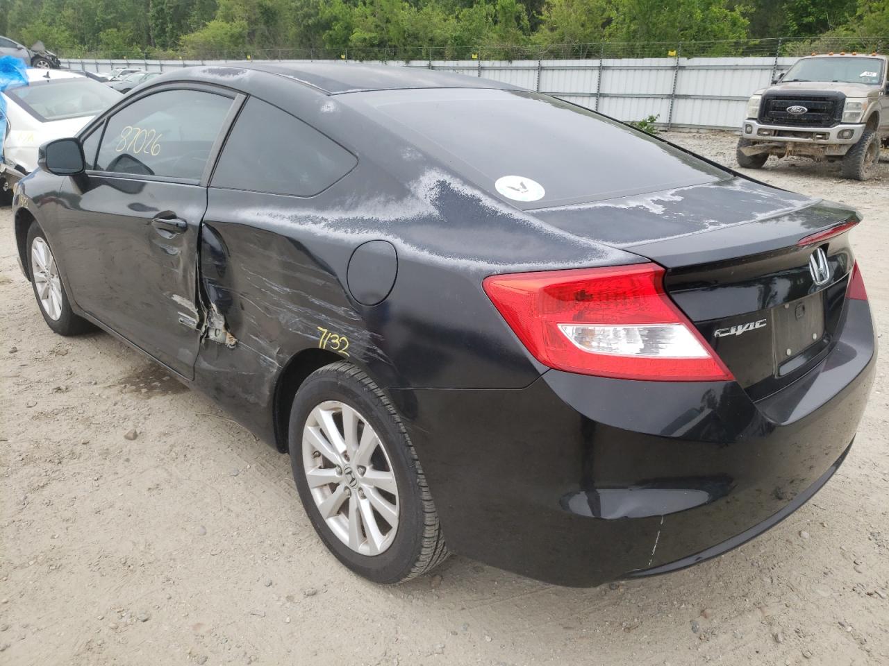 Photo 3 from auction – 2012 HONDA CIVIC EX with VIN 2HGFG3B87CH520420