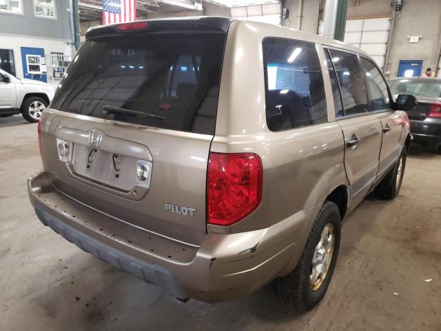 Photo 4 from auction – 2003 HONDA PILOT LX with VIN 2HKYF181X3H535042