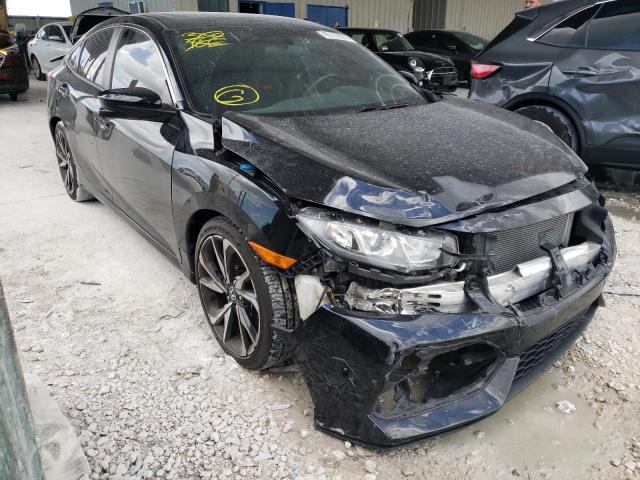 Photo 1 from auction – 2019 HONDA CIVIC SI with VIN 2HGFC1E54KH705153