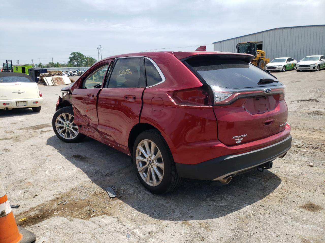 Photo 3 from auction – 2017 FORD EDGE TITAN with VIN 2FMPK4K8XHBB56345