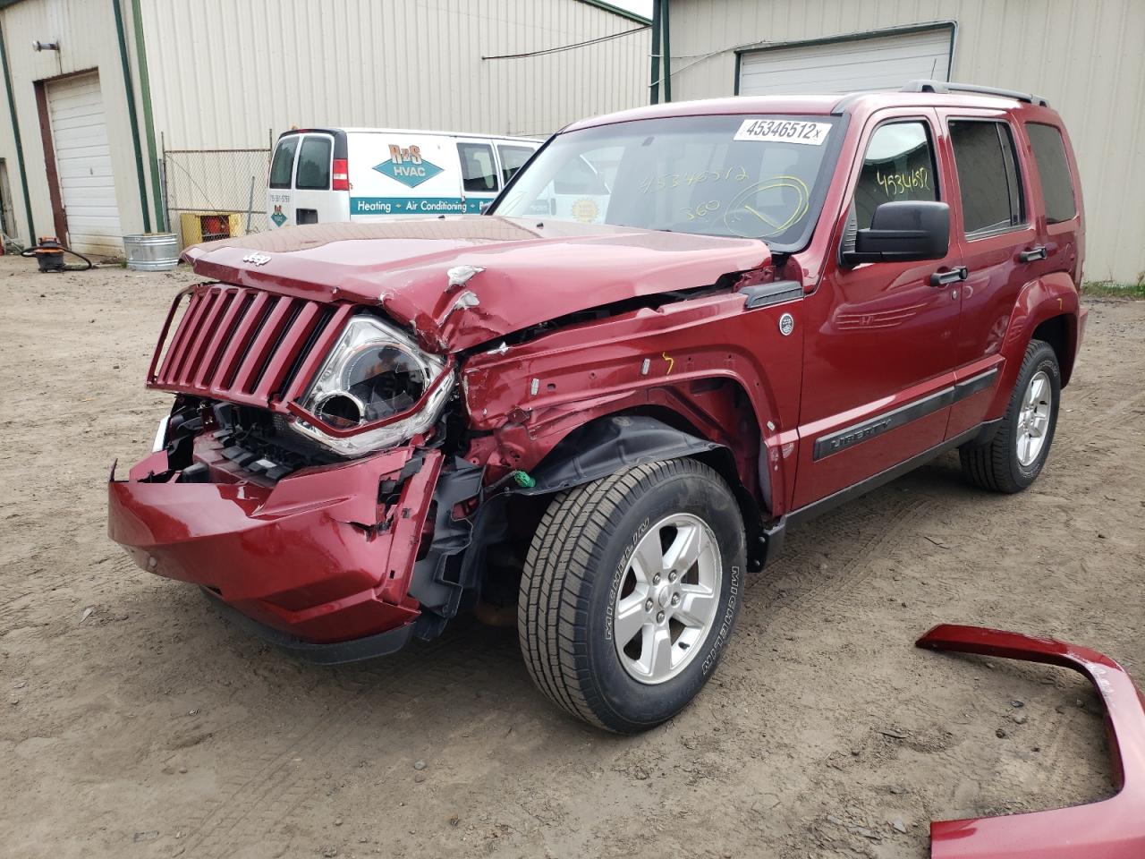 Фото 2 с аукциона – 2011 JEEP LIBERTY SP с VIN 1J4PN2GK4BW525933
