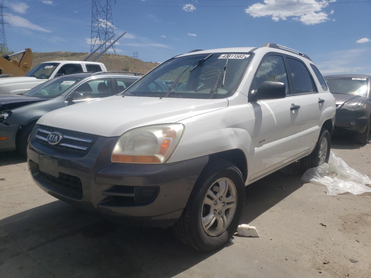 Photo 2 from auction – 2007 KIA SPORTAGE E with VIN KNDJE723877368899