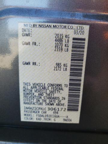 Photo 10 from auction – 2020 NISSAN LEAF SV with VIN 1N4AZ1CPXLC306172