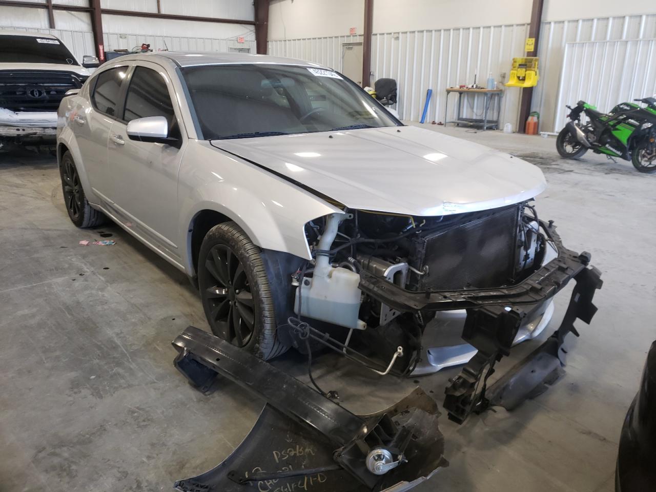 DODGE AVENGER SX 2012 with VIN 1C3CDZEG2CN293536 - Photo from auction