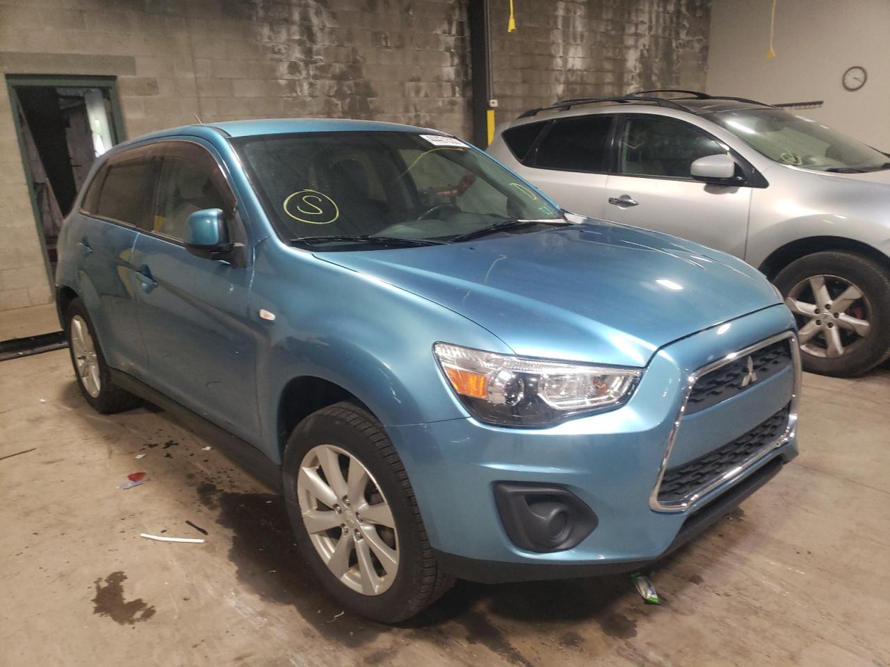 MITSUBISHI OUTLANDER 2013 with VIN 4A4AP3AU3DE022109 - Photo from auction