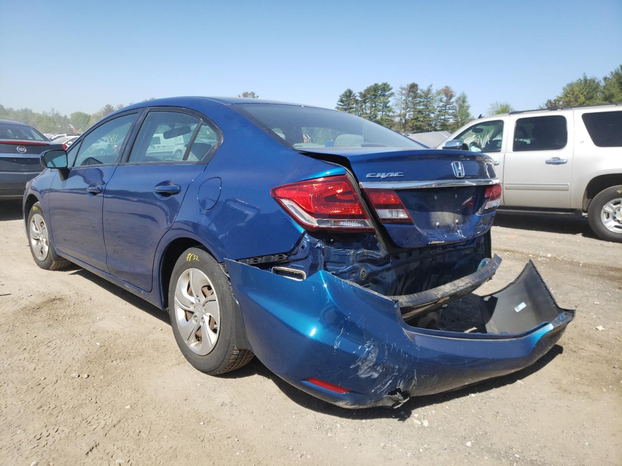 Photo 3 from auction – 2014 HONDA CIVIC LX with VIN 19XFB2F53EE254125