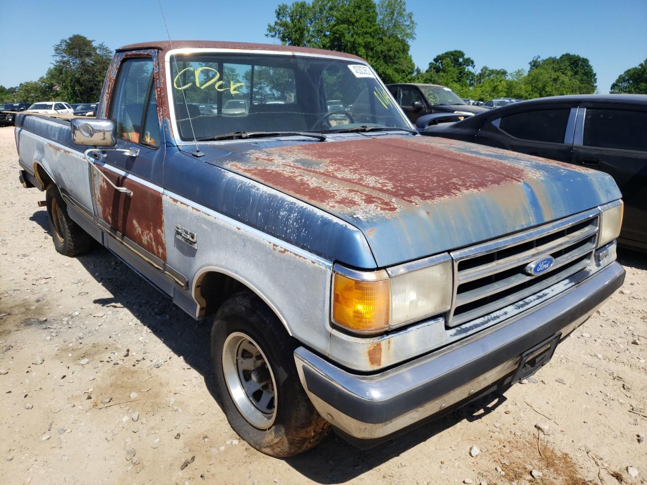 FORD F150 1990 with VIN 1FTDF15N3LNB32106 - Photo from auction