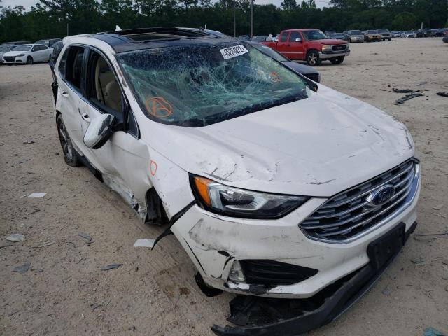 FORD EDGE SEL 2019 with VIN 2FMPK3J95KBB13396 - Photo from auction
