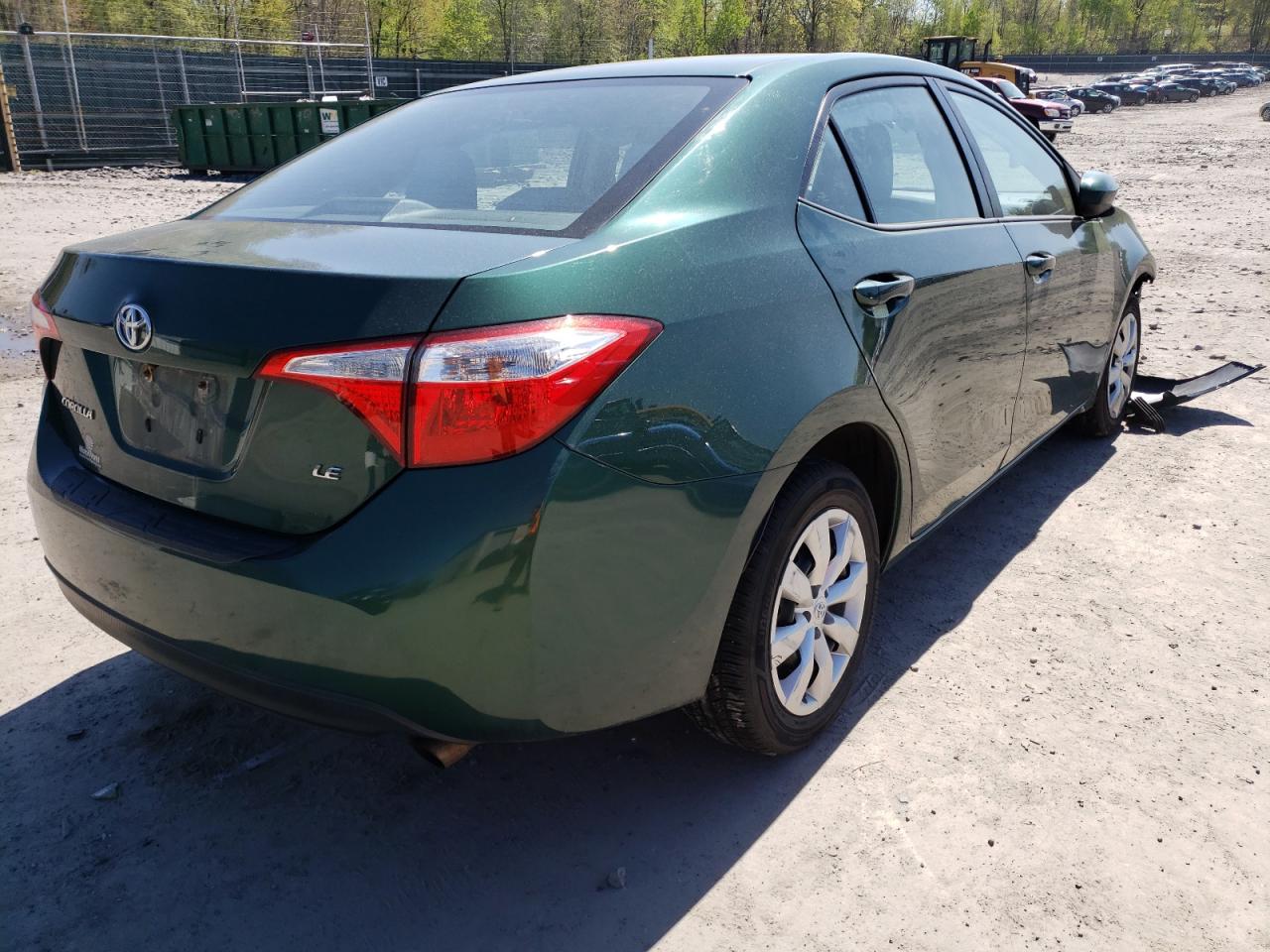 Photo 4 from auction – 2014 TOYOTA COROLLA L with VIN 2T1BURHE1EC217796