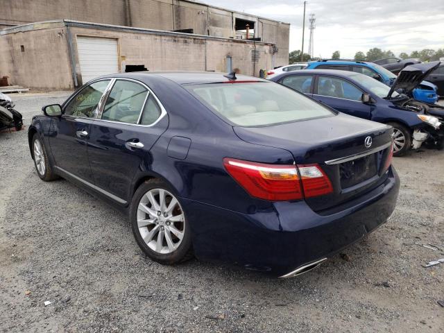 Photo 3 from auction – 2011 LEXUS LS 460 with VIN JTHCL5EF1B5009924