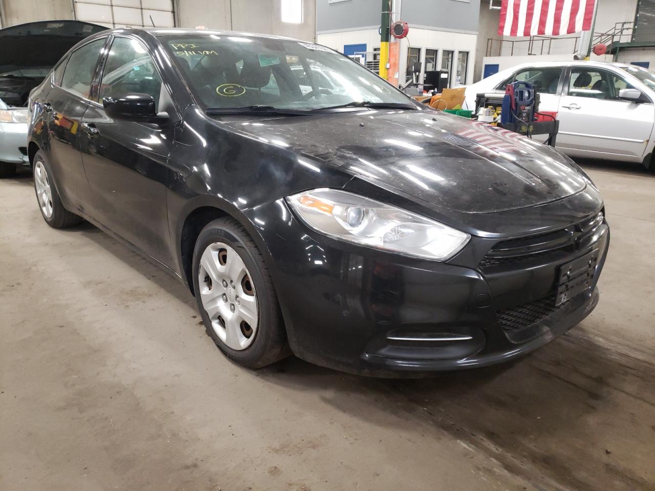 DODGE DART SE 2015 with VIN 1C3CDFAA2FD187615 - Photo from auction
