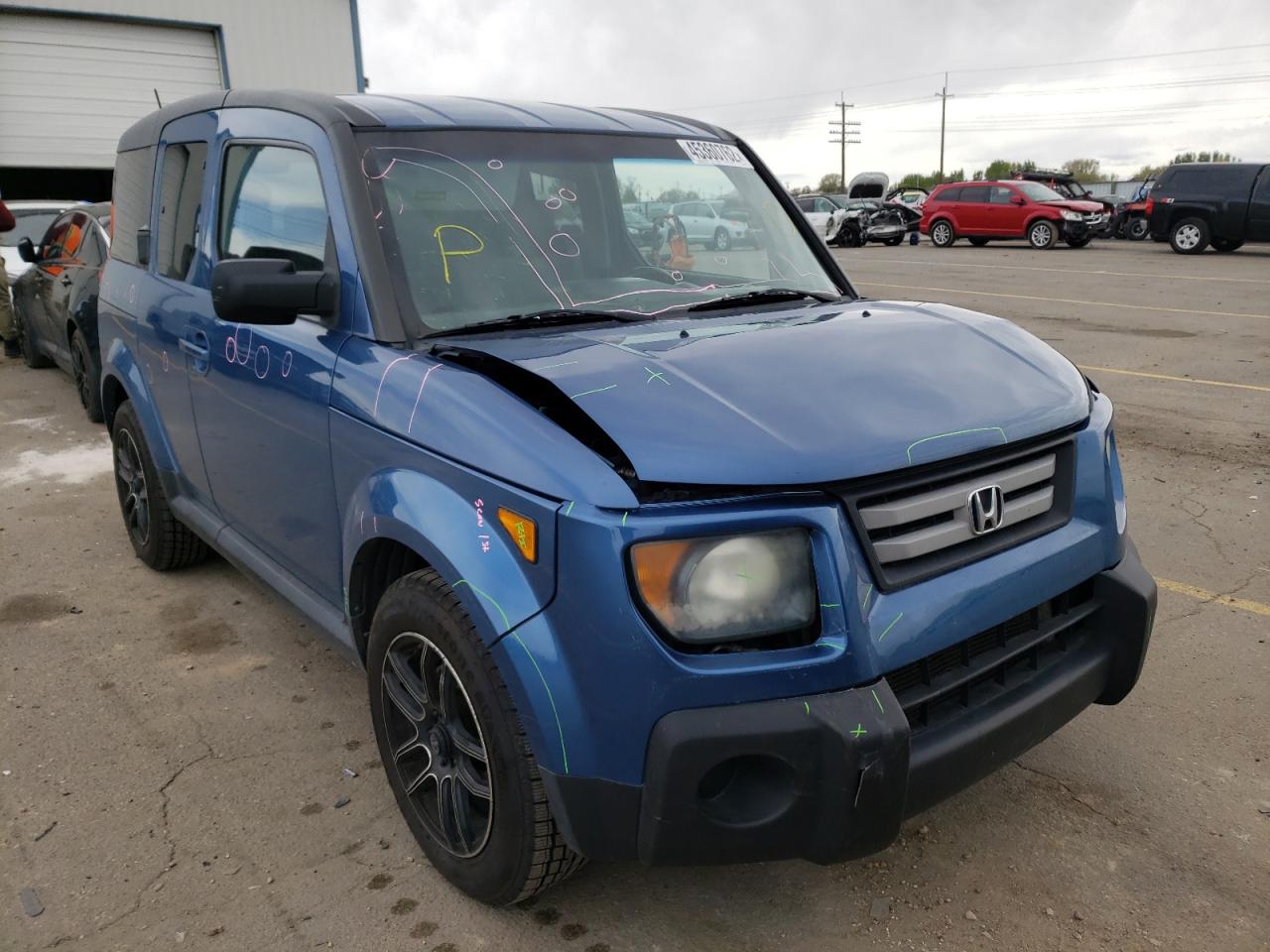 HONDA ELEMENT EX 2007 with VIN 5J6YH28747L002913 - Photo from auction