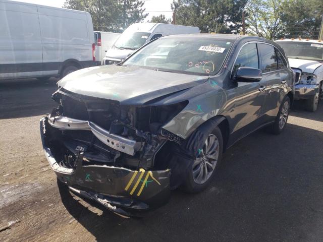 Photo 2 from auction – 2014 ACURA MDX TECHNO with VIN 5FRYD4H60EB020327
