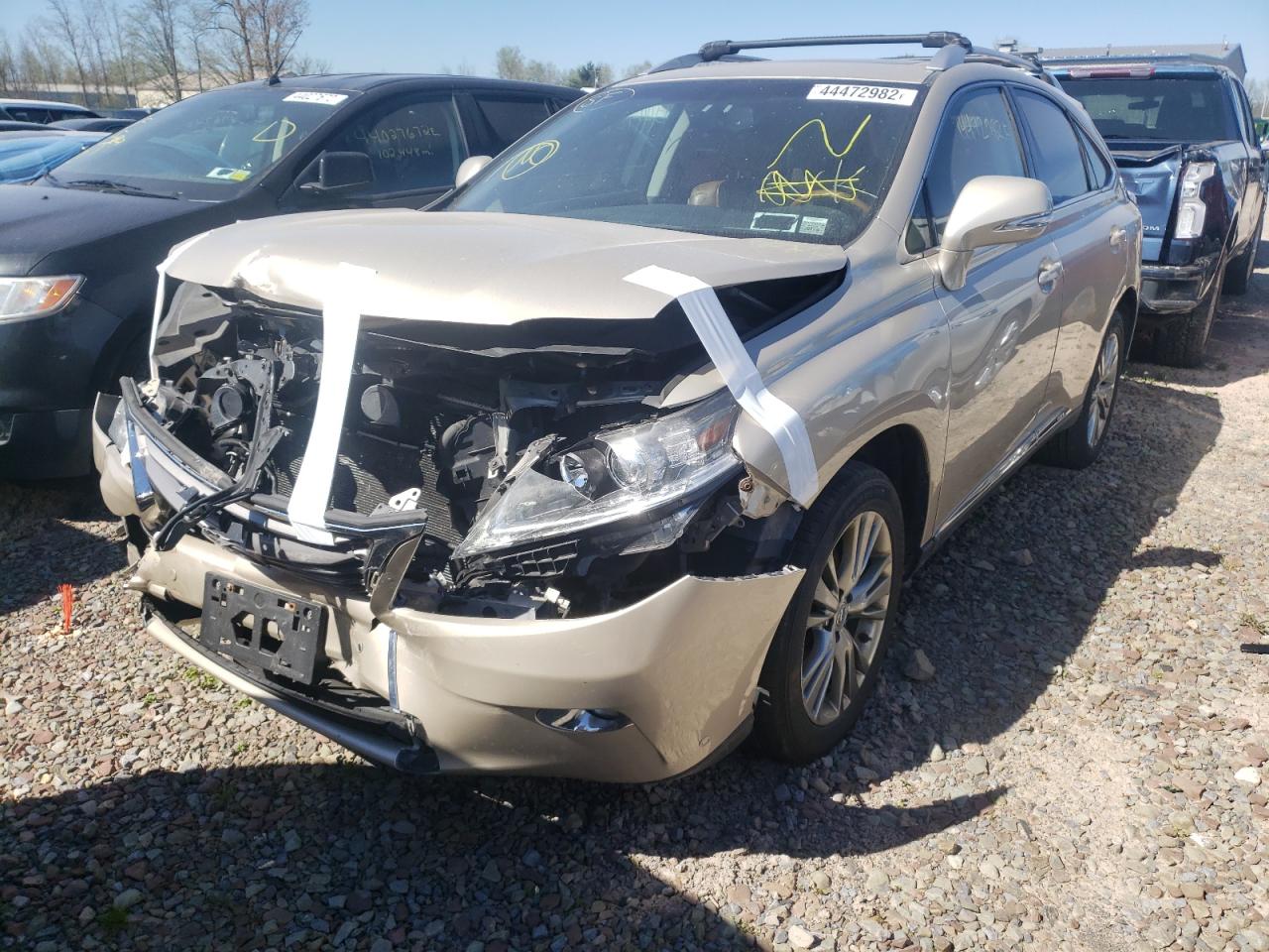 Photo 2 from auction – 2013 LEXUS RX 450 with VIN JTJBC1BA0D2052795