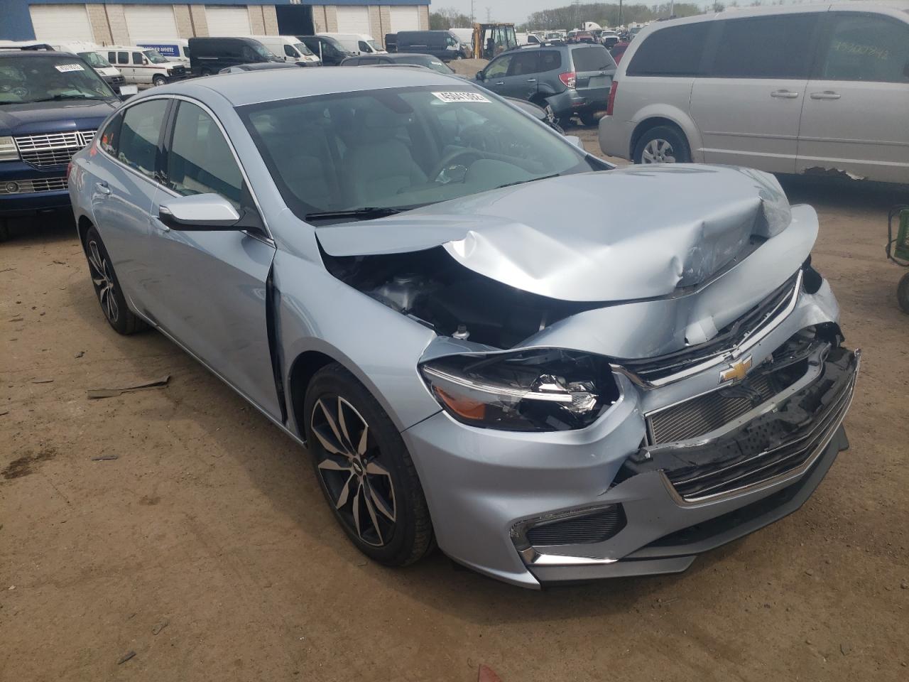 CHEVROLET MALIBU LT 2017 with VIN 1G1ZE5ST6HF287598 - Photo from auction