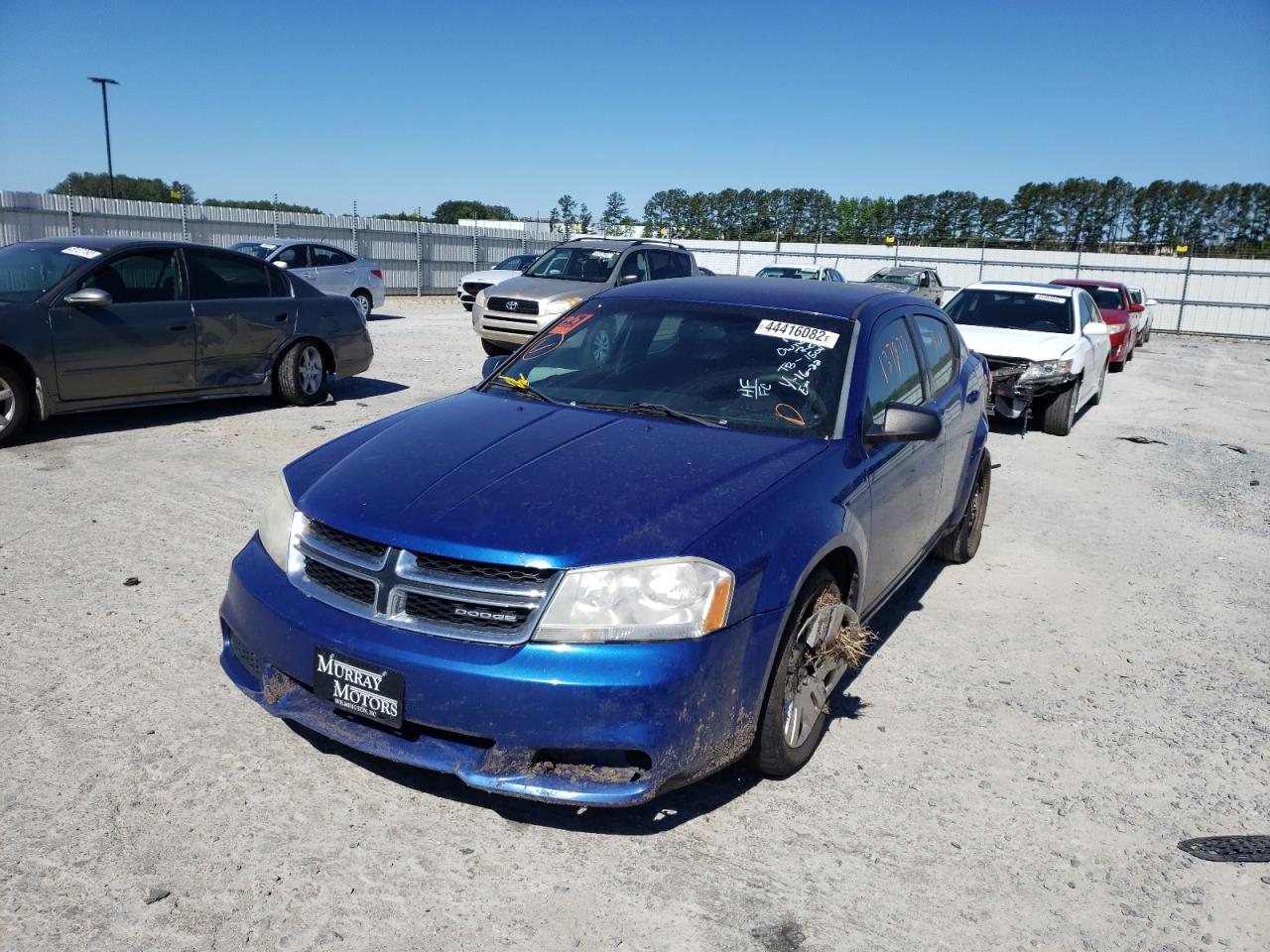 Photo 2 from auction – 2012 DODGE AVENGER SE with VIN 1C3CDZAB6CN173460
