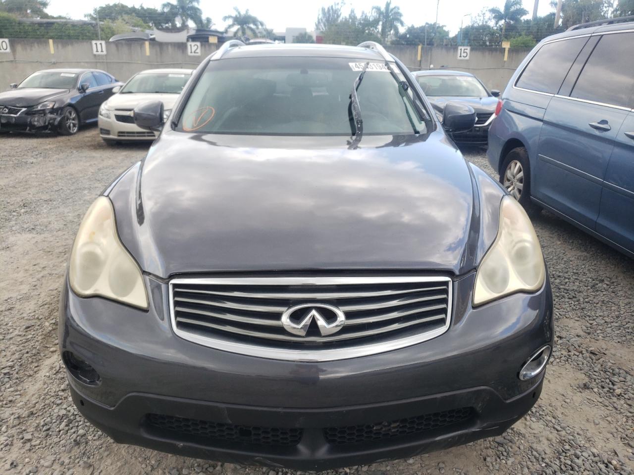 Photo 9 from auction – 2008 INFINITI EX35 BASE with VIN JNKAJ09E78M300735