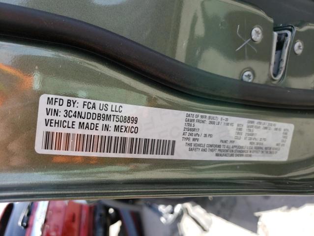 Photo 10 from auction – 2021 JEEP COMPASS TR with VIN 3C4NJDDB9MT508899