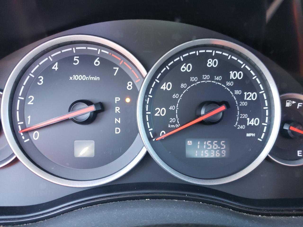Photo 8 from auction – 2006 SUBARU LEGACY 2.5 with VIN 4S3BL626667209442