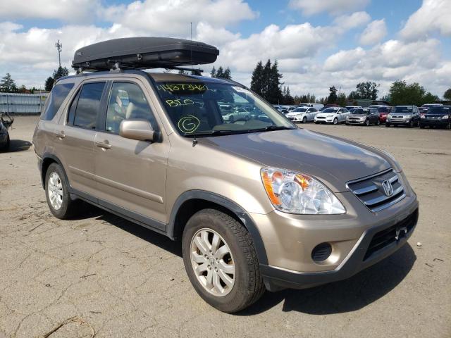 HONDA CR-V SE 2005 with VIN JHLRD78905C019194 - Photo from auction