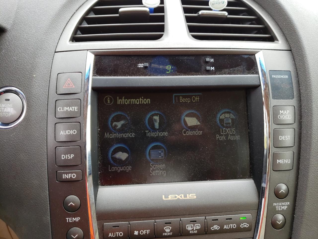 Photo 9 from auction – 2007 LEXUS ES 350 with VIN JTHBJ46G172152688