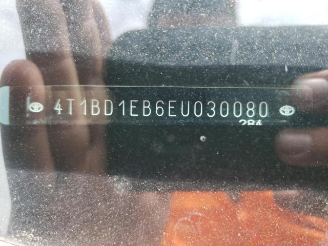 Photo 10 from auction – 2014 TOYOTA AVALON HYB with VIN 4T1BD1EB6EU030080