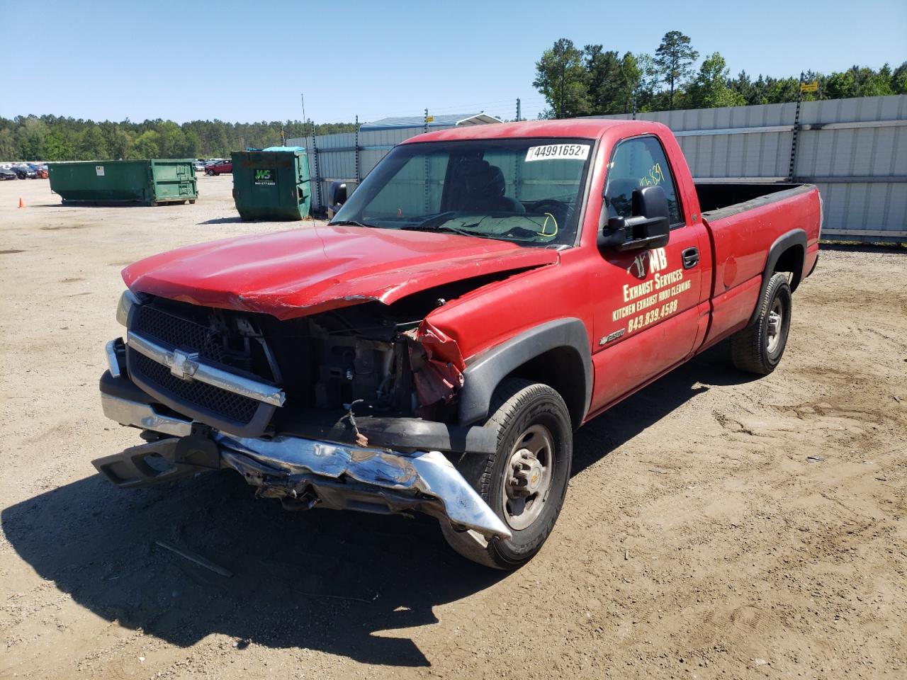 Photo 2 from auction – 2003 CHEVROLET SILVERADO with VIN 1GCGC24U83Z100877