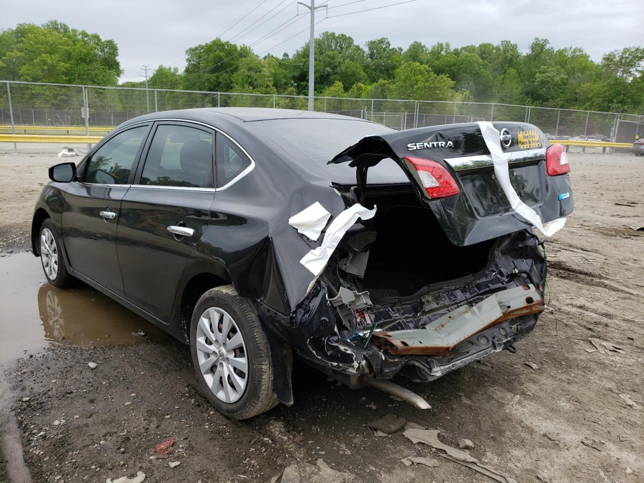 Photo 3 from auction – 2013 NISSAN SENTRA with VIN 3N1AB7AP4DL796136