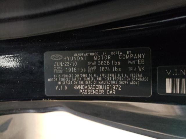 Photo 10 from auction – 2011 HYUNDAI ACCENT GL with VIN KMHCM3AC0BU191972