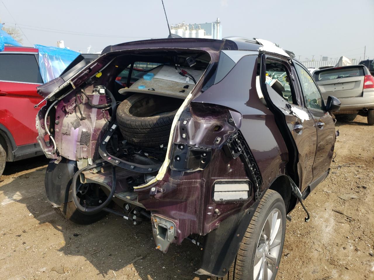 Photo 4 from auction – 2021 BUICK ENCORE GX with VIN KL4MMGSL3MB149304
