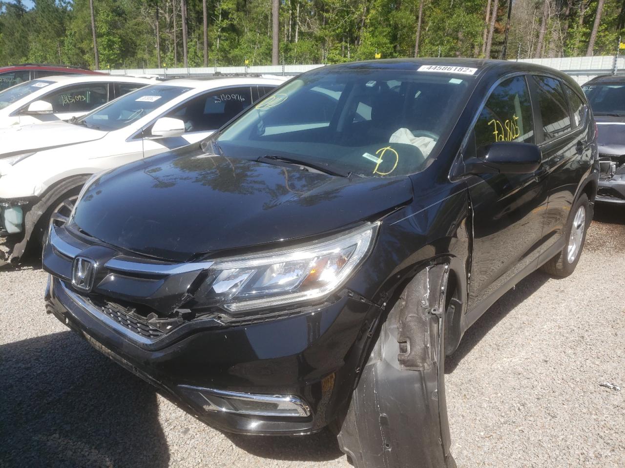 Photo 2 from auction – 2016 HONDA CR-V EX with VIN 2HKRM3H54GH522012