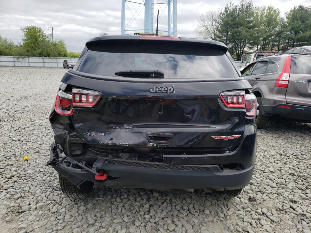 Photo 9 from auction – 2020 JEEP COMPASS TR with VIN 3C4NJDDB3LT227650