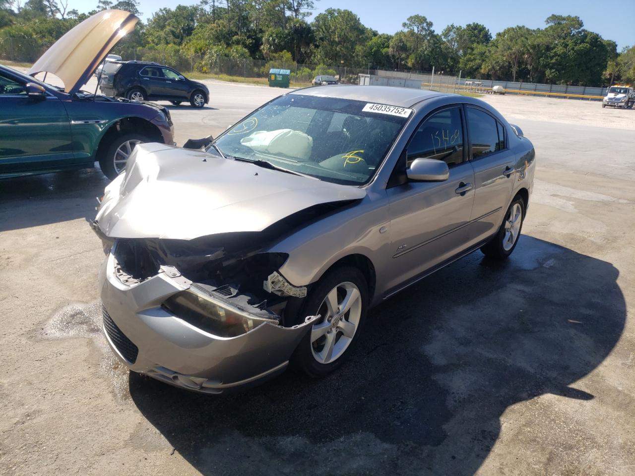Photo 2 from auction – 2005 MAZDA 3 S with VIN JM1BK123551317578
