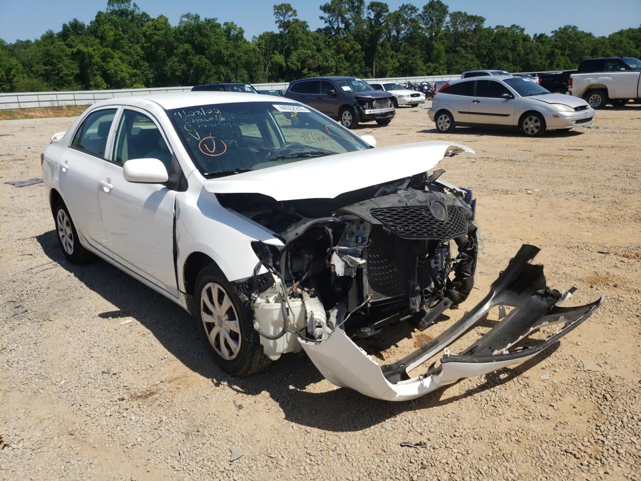TOYOTA COROLLA BA 2009 with VIN 2T1BU40E49C095763 - Photo from auction